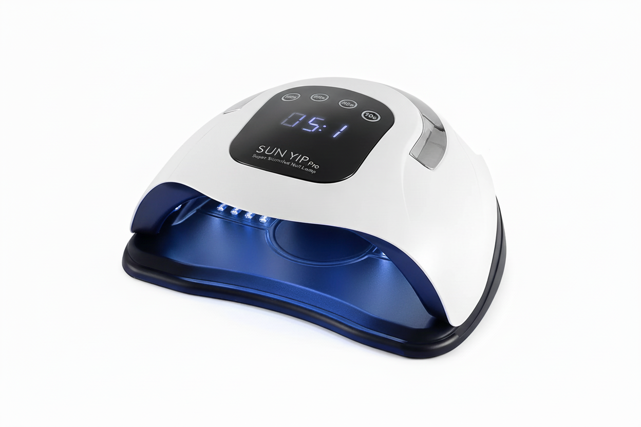 Nahaufnahme der UV-LED Nagellampe für Gelnägel